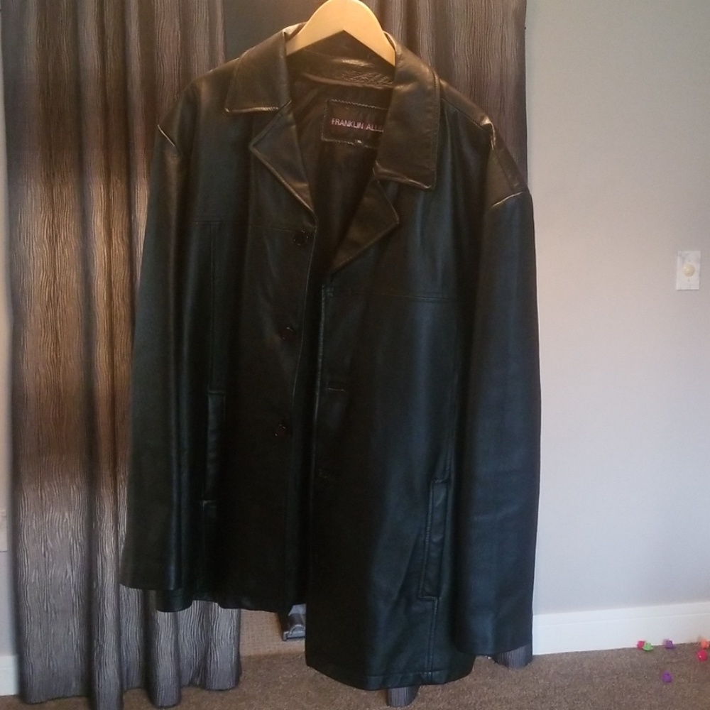 Men's XL Franklin Allen Leather Jacket Size XL